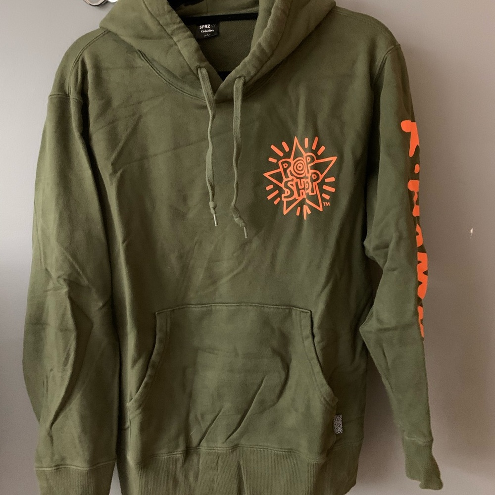 Funky hoodie.